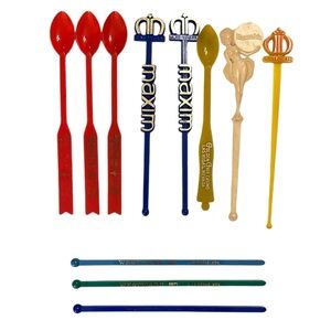 Vintage Las Vegas Hotels Swizzle Sticks